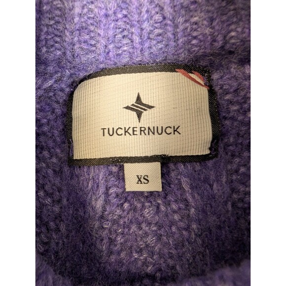 Tuckernuck Purple Turtleneck Sweater - Picture 5 of 12